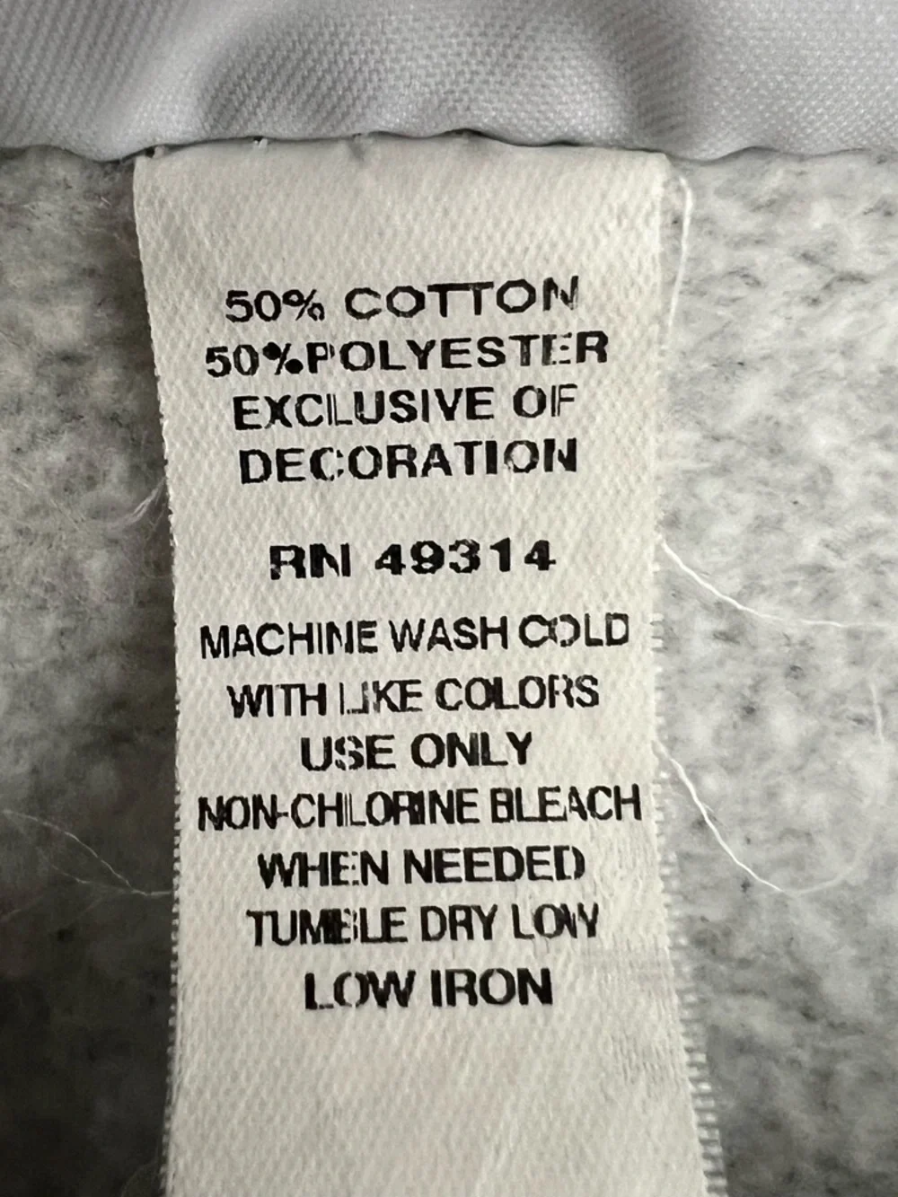 Champion Grey Wake Forest School of Law Crewneck Sweatshirt - Picture 11 of 11
